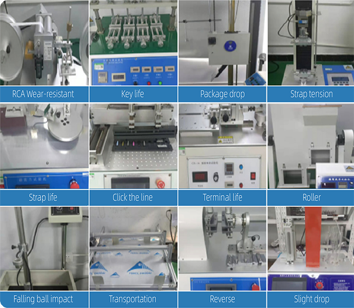 2.Test Standard of Machinery Packaging
